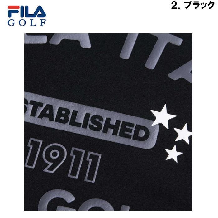 大きいサイズ キングサイズ ビッグサイズ メンズ FILA GOLF 両面 起毛 ゴルフ モックネック 長袖 シャツ（メーカー取寄）フィラゴルフ 3L 4L 5L 6L | FILA GOLF | 18