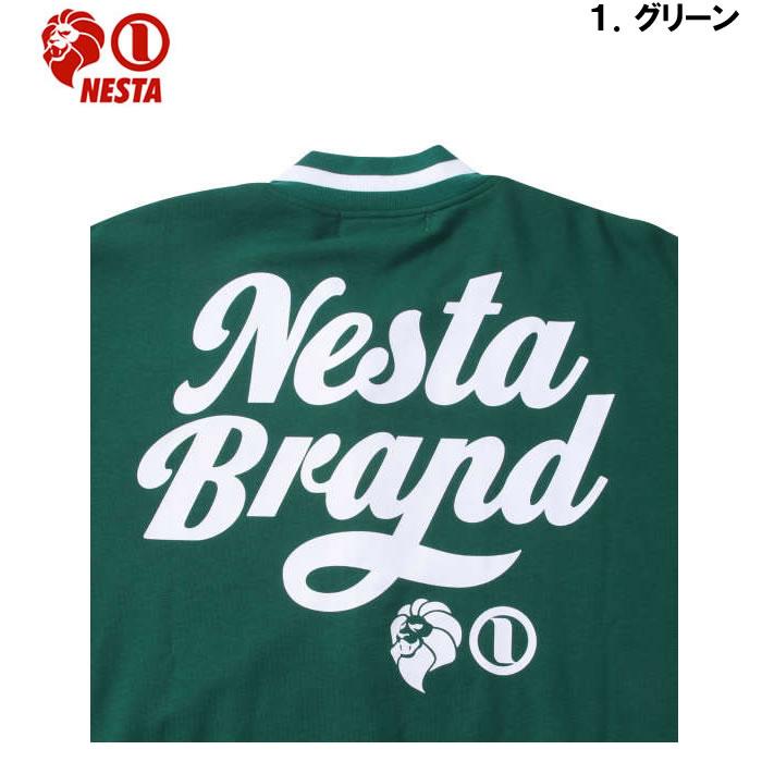 大きいサイズ キングサイズ ビッグサイズ メンズ NESTA BRAND 裏毛 スウェット スタジャン（メーカー取寄）ネスタブランド 3L 4L 5L 6L 8L | NESTA BRAND | 09