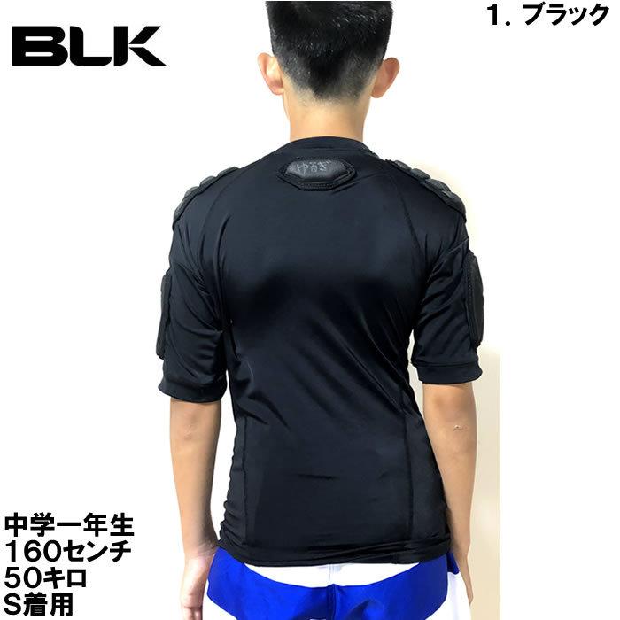 BLK ラグビー T-6ショルダーパッド(メーカー取寄) 肩パッド S M L XL 大人用｜deviloose｜08