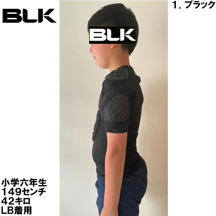 BLK ラグビー T-6ショルダーパッド（ジュニアモデル）(メーカー取寄)肩パッド MB LB ボーイズサイズ 小学生｜deviloose｜07