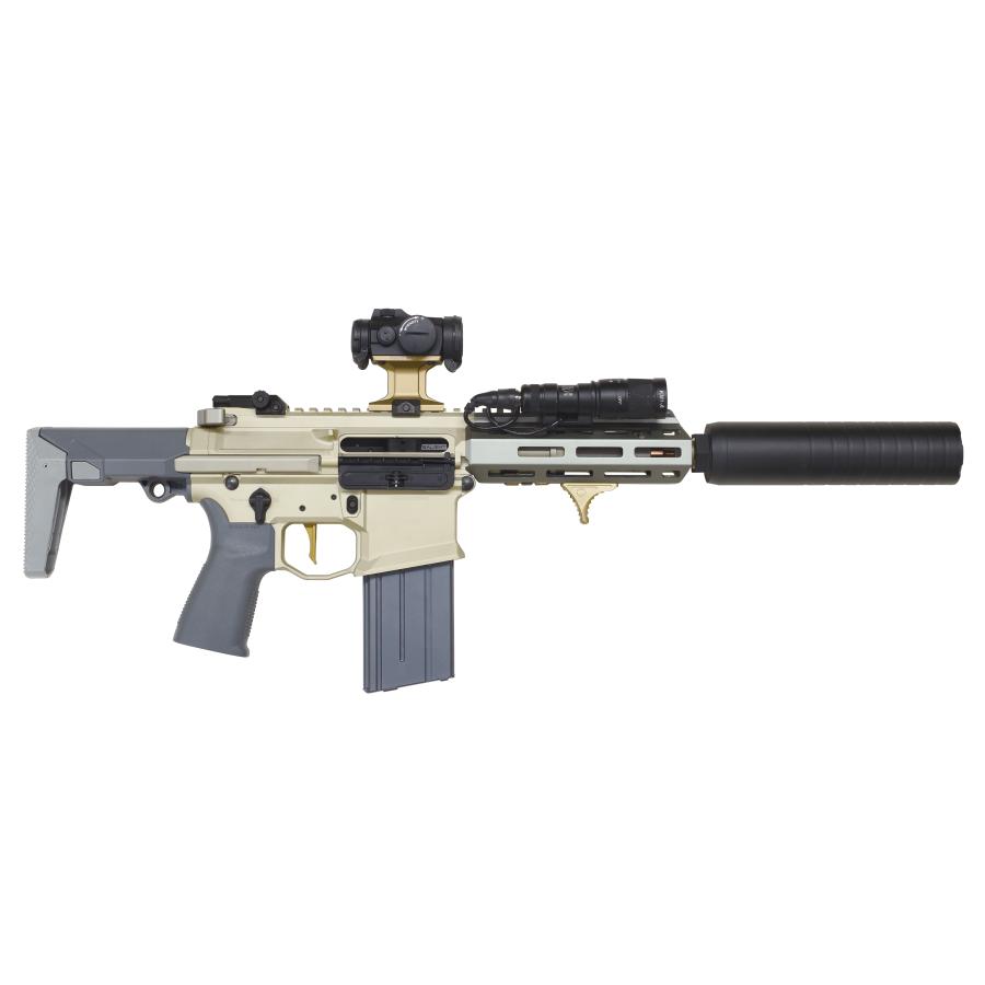 Dynamic Tactical MWS互換 25連タイプマガジン 2本 DYTAC ARスタイル MWS CNCアルミマガジン(GIグレー) 25連タイプ
