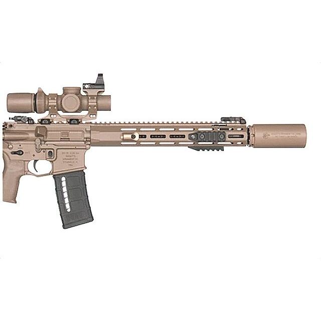 FCW KAC QDC / CRS-PRTタイプ 5.56 サプレッサー シュラウド付き