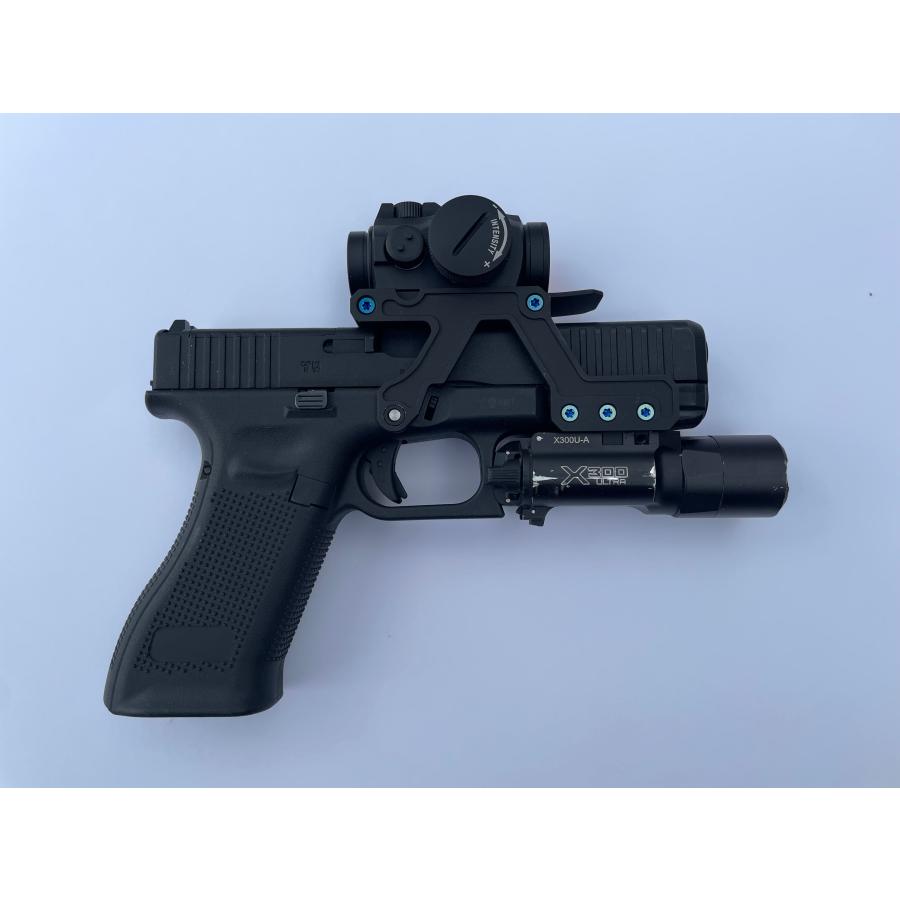 SDG×M-3D グロック用 AOMオプティックマウント＆専用ホルスター