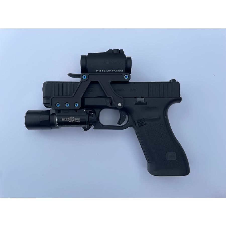 SDG×M-3D グロック用 AOMオプティックマウント＆専用ホルスター