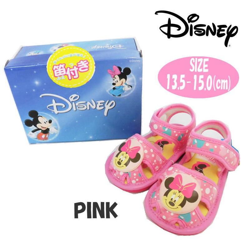 ディズニー ミニーマウス ピンク Baby サンダル 笛付きサンダル メール便不可 7593 K セレクトショップdevin 通販 Yahoo ショッピング