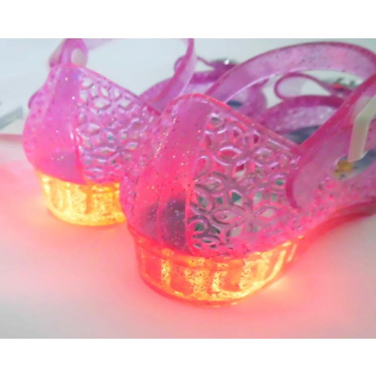 ディズニープリンセス 光るガラスの靴 ピンク フラッシュ サンダル 女の子 01 7618 K00 セレクトショップdevin 通販 Yahoo ショッピング