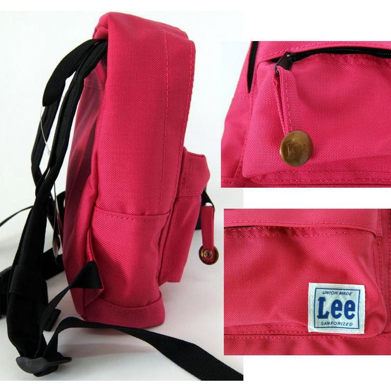 Lee リー ミディアムリュック Mサイズ ネイビー・ピンク (送料 Lee リー ミディアムリュック Mサイズ ネイビー・ピンク (送料