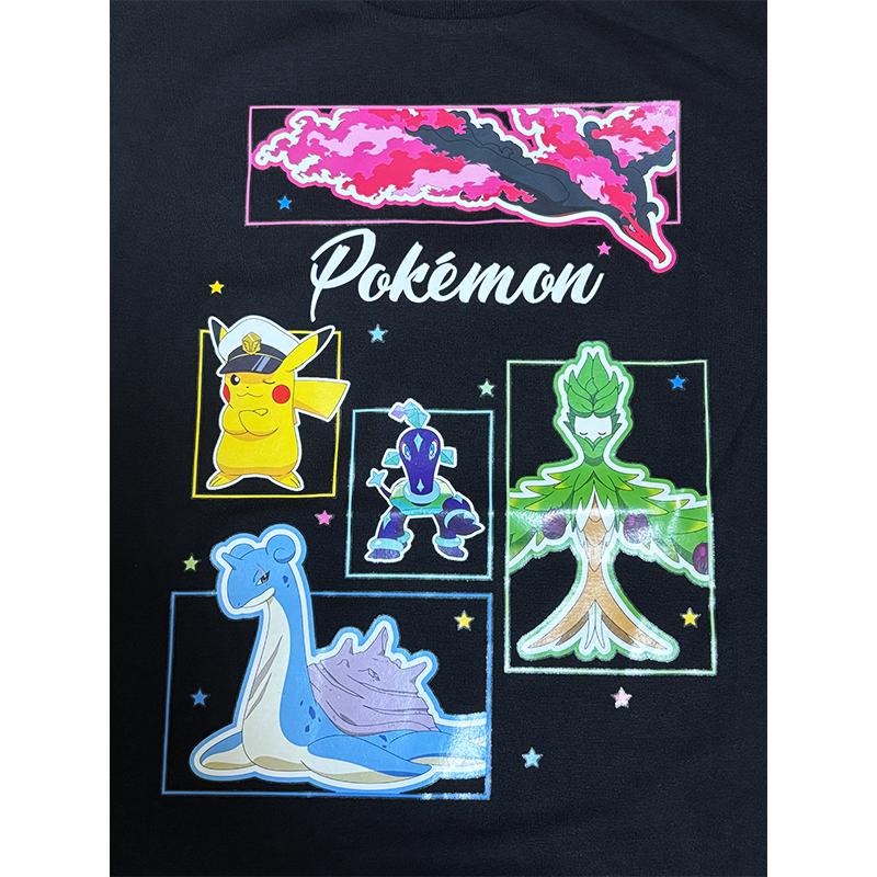 Pokemon（ポケモン） ポケットモンスター 集合柄 半袖Tシャツ キッズ
