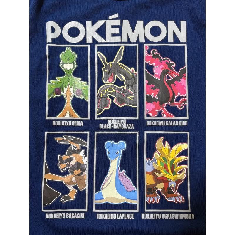 タカラトミーアーツ ポケットモンスター ポケモン 六英雄 長袖Tシャツ
