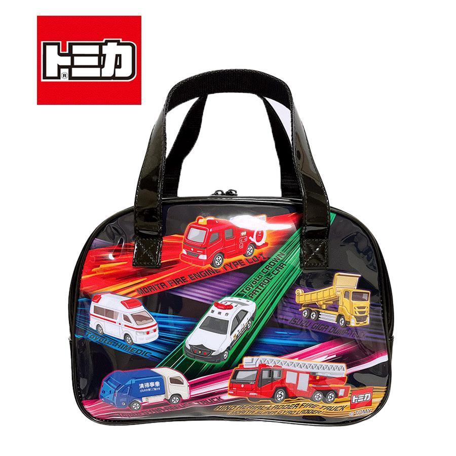 トミカ TOMICA 働く車 乗り物 ボストン型 ビーチバッグ プールバッグ