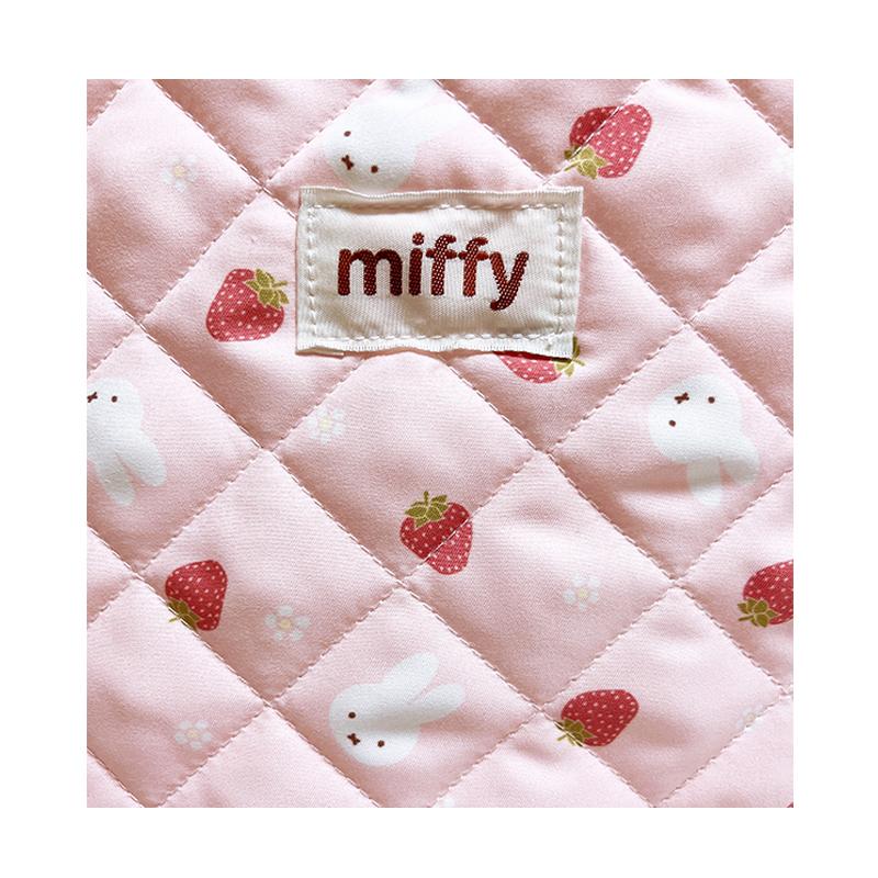 Miffy（ミッフィー） キルト シューズケース シューズバッグ 総柄
