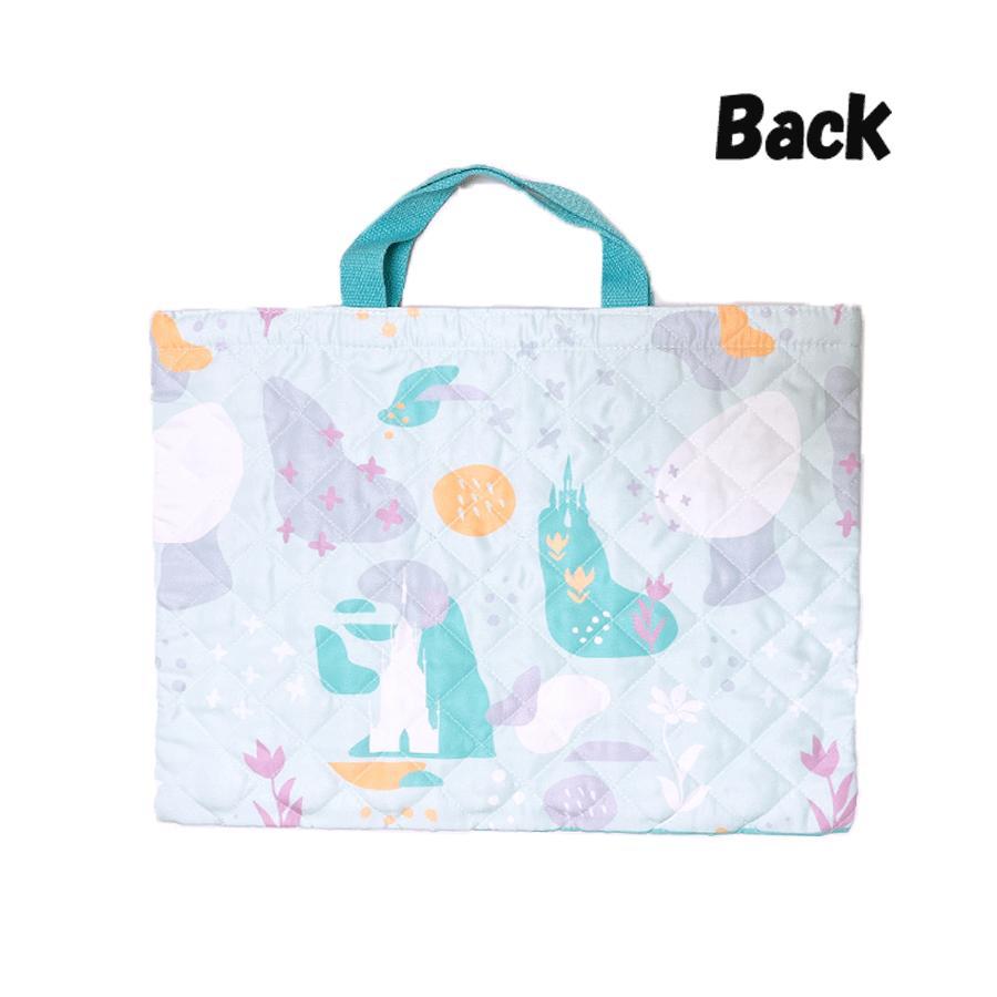 アナと雪の女王 Disney ディズニー アナ雪 キルト レッスンバッグ