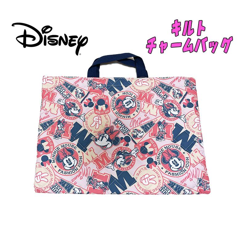Disney（ディズニー） ミニーマウス キルトチャームバッグ レッスン