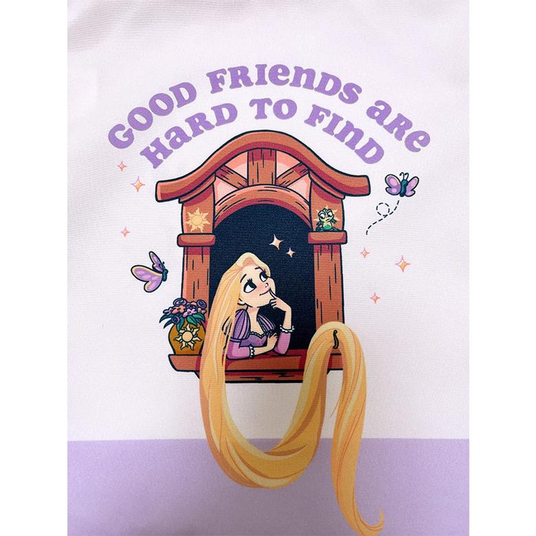 ディズニープリンセス 塔の上のラプンツェル 巾着 単品 中/M