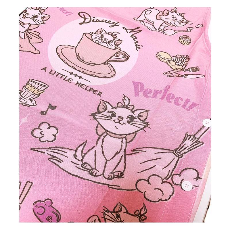 Disney（ディズニー） マリーちゃん わいわいエプロン (ピンク) 総柄