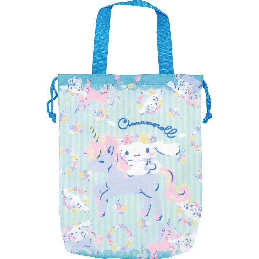 シナモロール サンリオ シナモロール/ユニコーン 巾着シューズバッグ