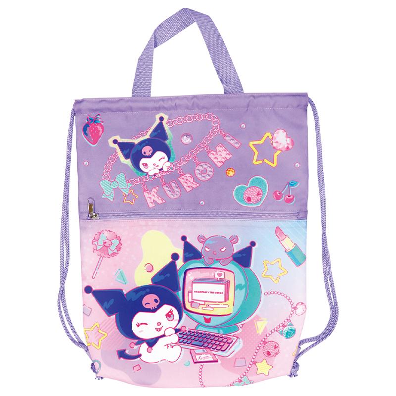 クロミ サンリオ デコレーション 巾着ナップサック ナップザック 撥水