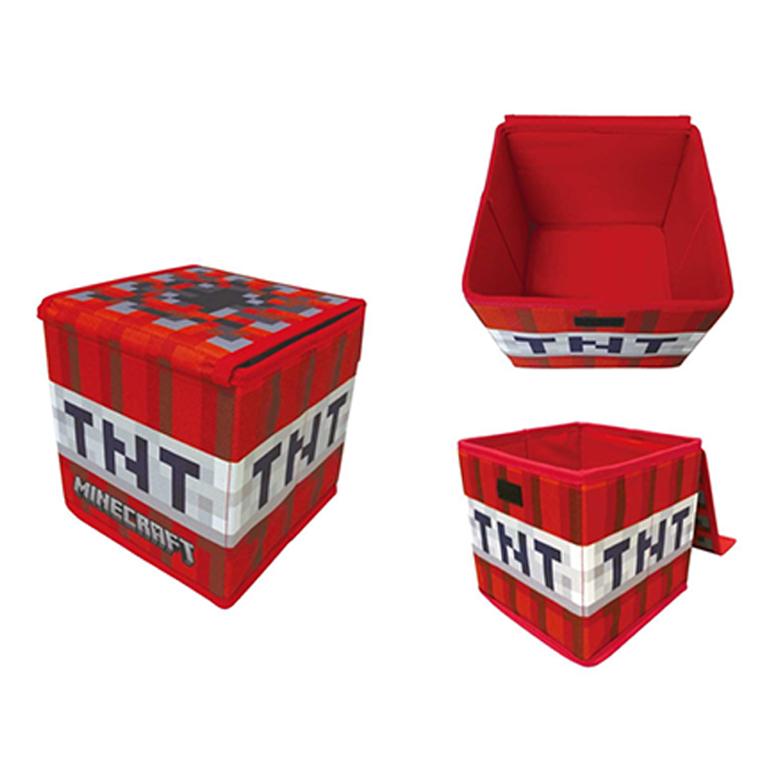 マインクラフト マイクラ 卓上チェスト TNT火薬/作業台 収納BOX