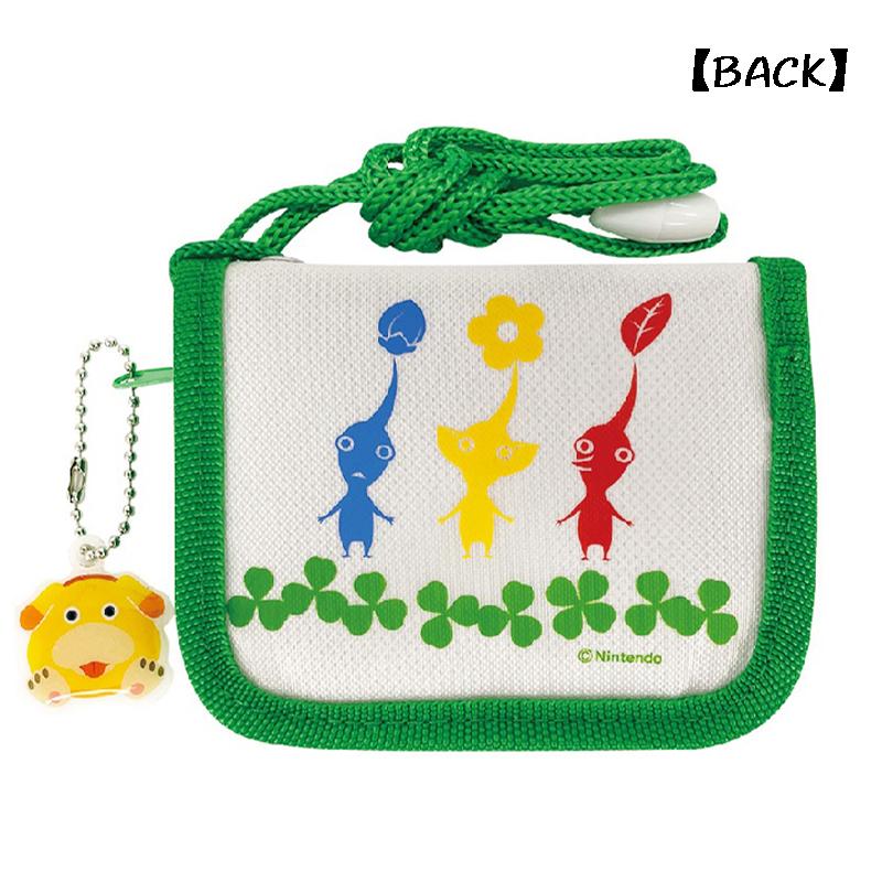 ピクミン PIKMIN RFウォレット ストラップ付き グリーン キャラクター