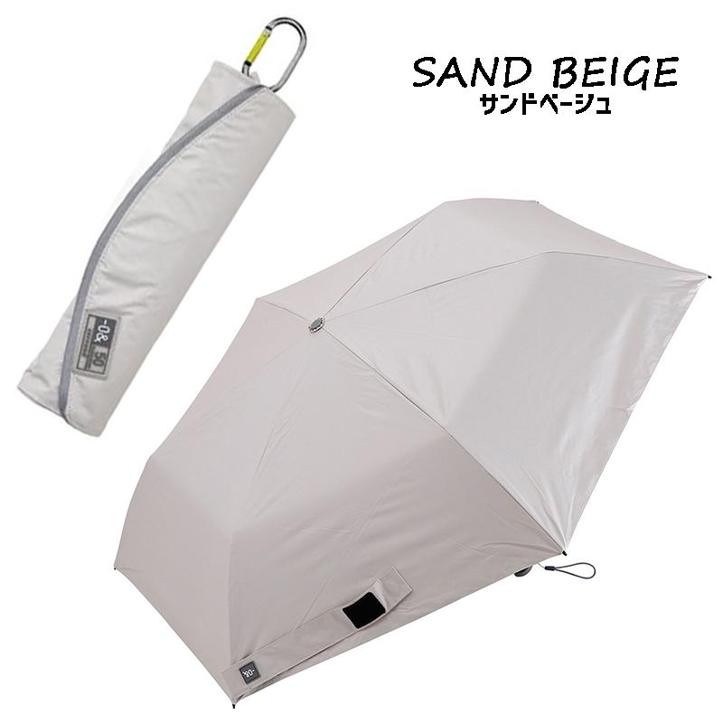 ゼロアンド 軽量 晴雨兼用 折りたたみ傘 55cm シンプル 中高生