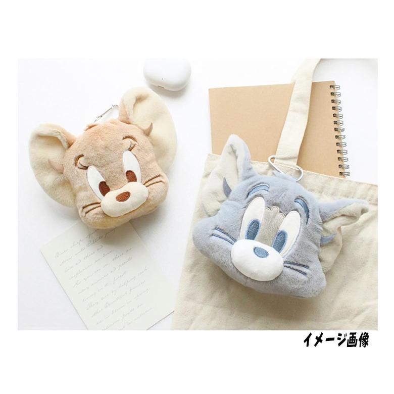 TOM＆JERRY トムとジェリー/タフィー カラビナ付きぬいぐるみ