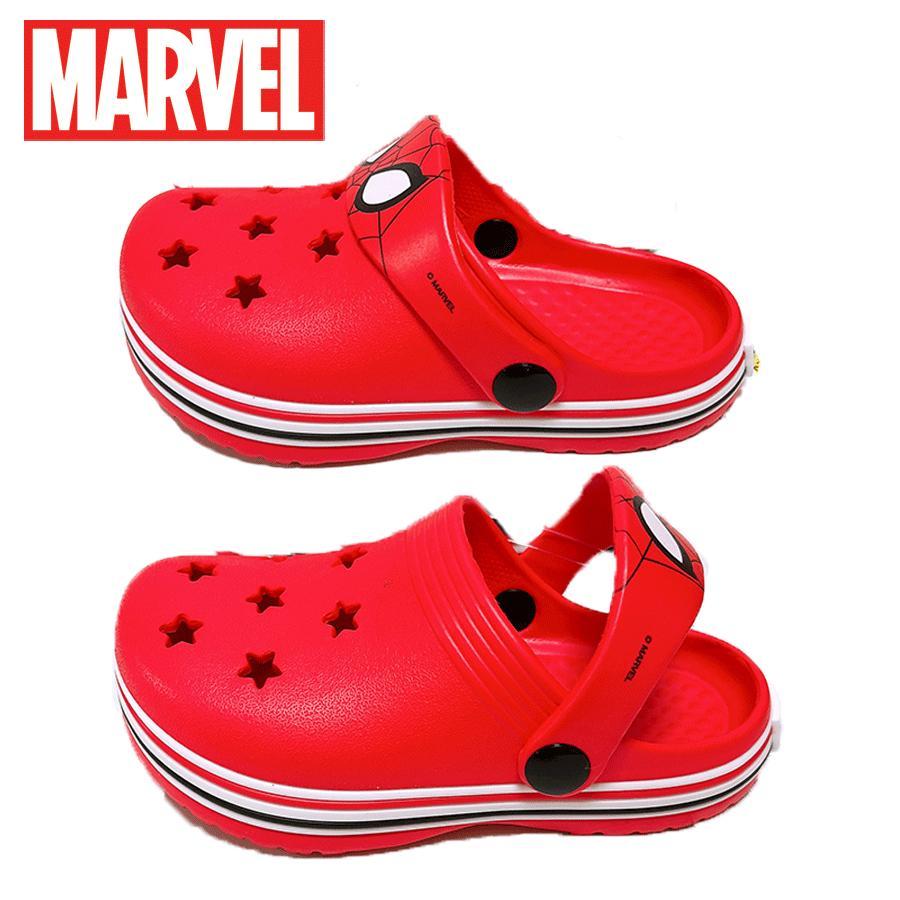 MARVEL（マーベル） スパイダーマン サンダル クロッグ レッド 男の子