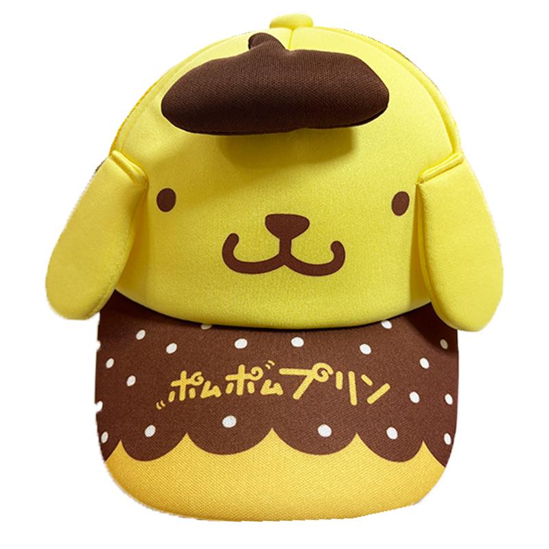 ポムポムプリン サンリオ なりきり帽子 キャップ メッシュ