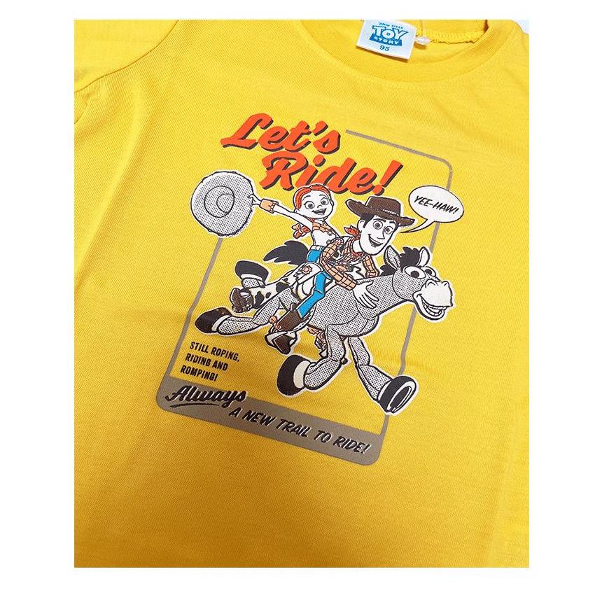 Disney ディズニー・ピクサー トイ・ストーリー 半袖 Tシャツ ウッディ/ジェシー/ブルズアイ 天竺 キャラT プリント 子供服 02｜devin｜05