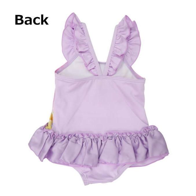 ディズニー プリンセス 塔の上のラプンツェル 水着 パープル UPF50+