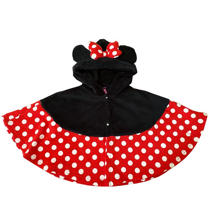 ミッキー＆フレンズ ディズニー ミニーマウス なりきりケープ ポンチョ