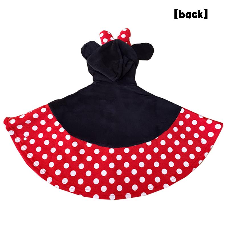 ミッキー＆フレンズ ディズニー ミニーマウス なりきりケープ ポンチョ