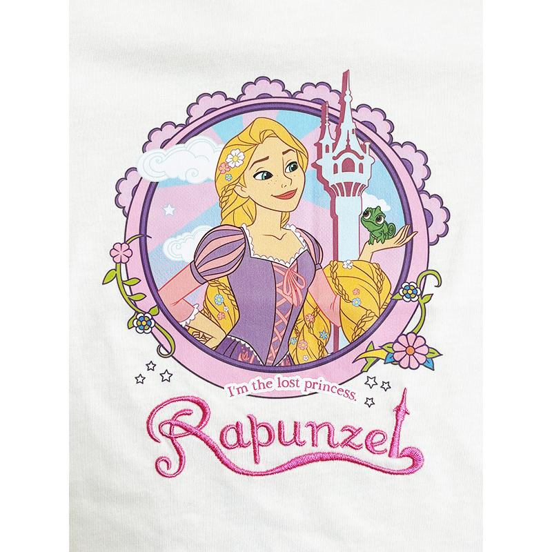 ディズニープリンセス ラプンツェル 長袖Tシャツ プリント トップス