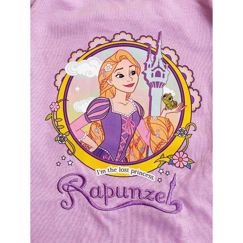 ディズニープリンセス ラプンツェル 長袖Tシャツ プリント トップス
