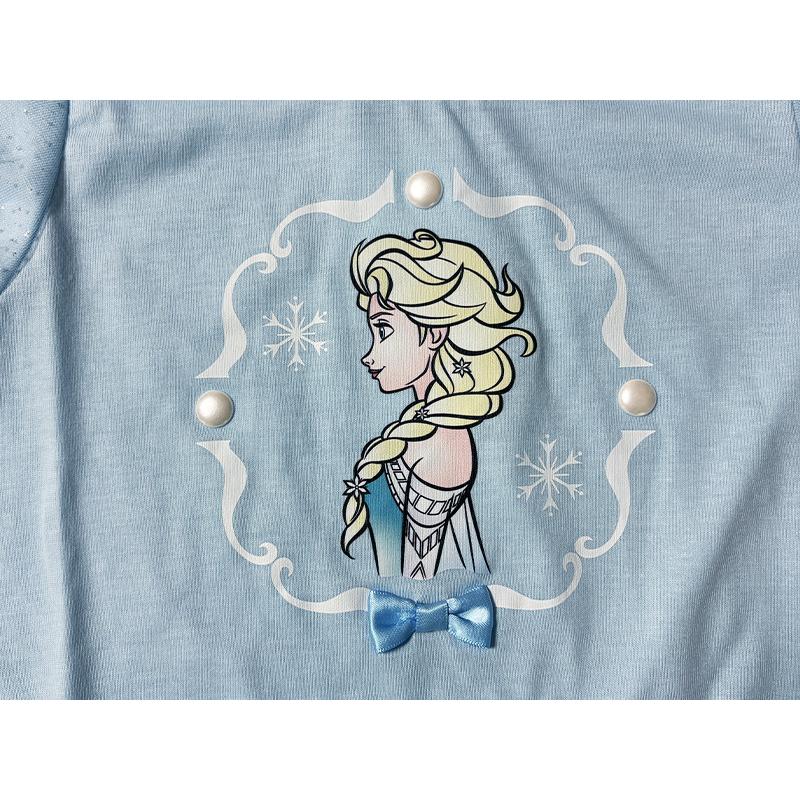ディズニー アナと雪の女王 アナ雪 エルサ キラキラ 半袖Tシャツ 接触冷感 ガーリー トップス ベビー トドラー 天竺 221237008 03 | アナと雪の女王 | 05