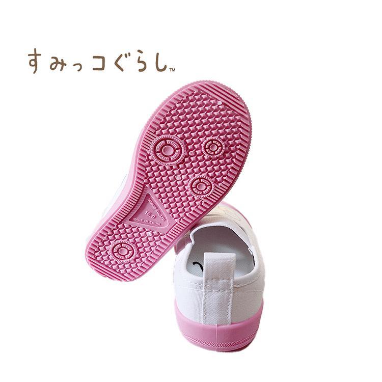 すみっコぐらし ピンク 上履き バレエシューズ 園児用 上靴 通園通学