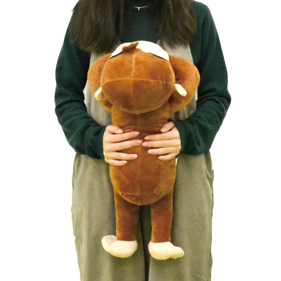 おさるのジョージ 寝そべりぬいぐるみ Lサイズ 04 : セレクトショップ