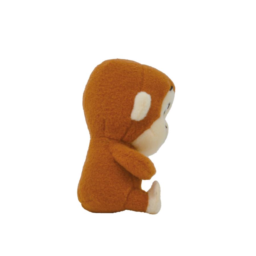 おさるのジョージ TOY STYLE トイスタイル 羊毛風ぬいぐるみ 18cm ミニ