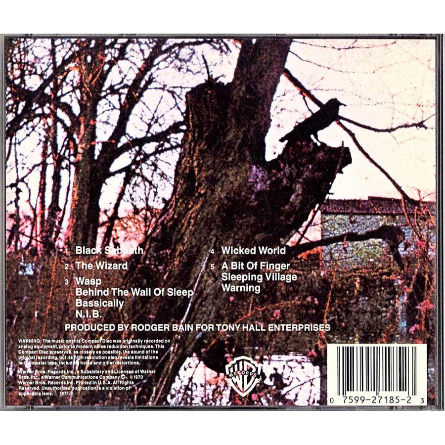 ◆CD◆Black Sabbath「Black Sabbath」1871-2《輸入盤》 |  | 01