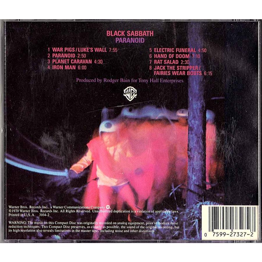 ◆CD◆Black Sabbath「Paranoid」3104-2《輸入盤》 |  | 01