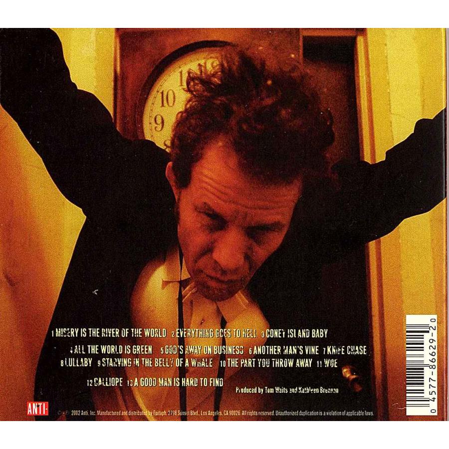 ◆CD/デジパック◆Tom Waits「Blood Money」86629-2《輸入盤》Experimental |  | 01