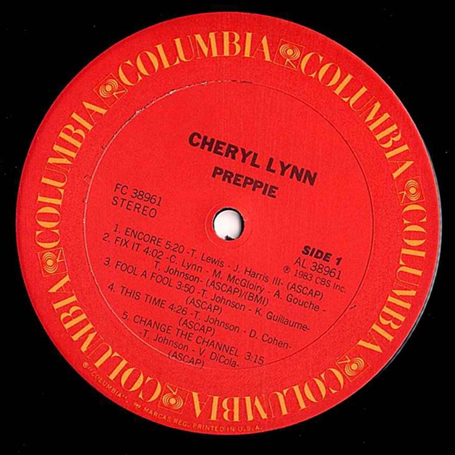 ディアノ　LPレコード ◇LPレコード/シュリンク付◇Cheryl Lynn「Preppie」Columbia FC 38961