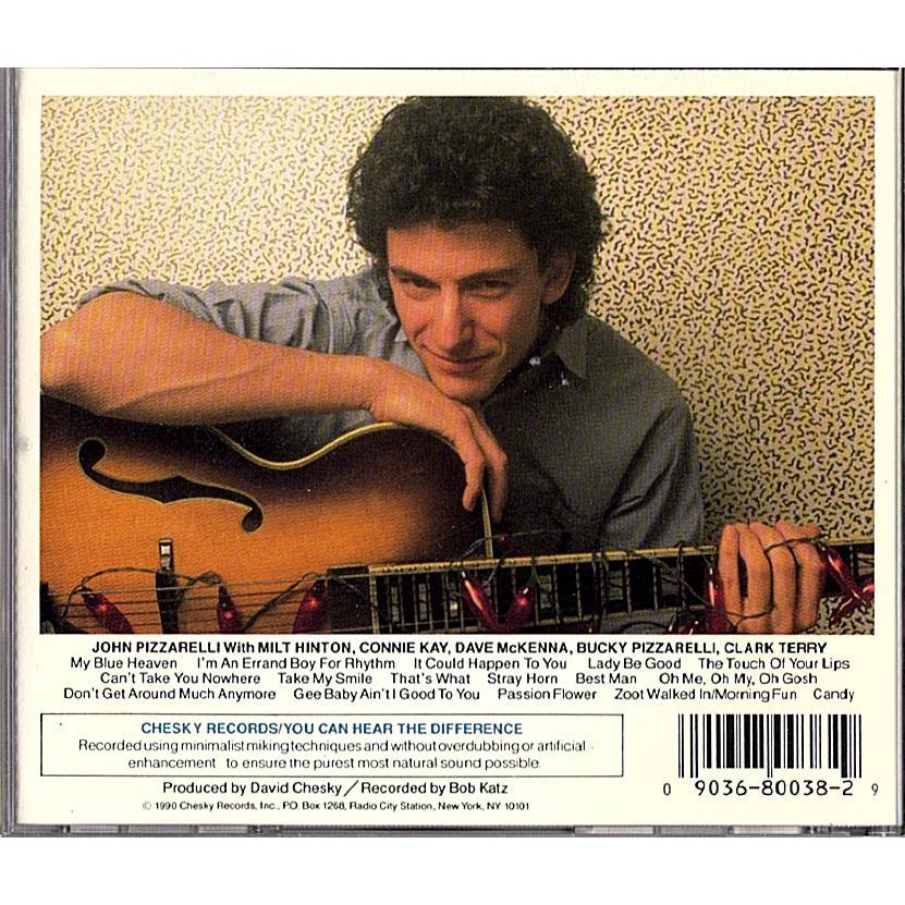 ◆CD◆John Pizzarelli「My Blue Heaven」Chesky Records JD38《輸入盤仕様日本語ライナー付》Jazz、Guitar、ジャズ、ギター |  | 01