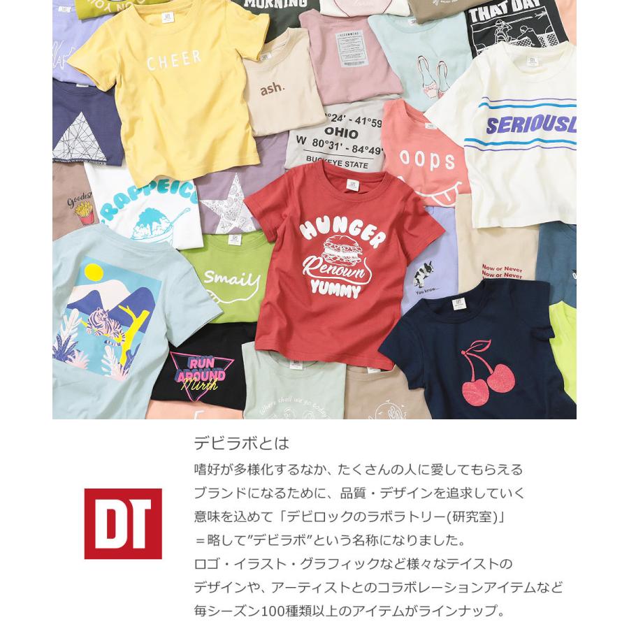 アウトレット 子供服 デビラボ プリントtシャツ キッズ ベビー 男の子 女の子 半袖tシャツ Tシャツ トップス 半袖 Devirock デビロック 送料無料 Devirock Paypayモール店 通販 Paypayモール