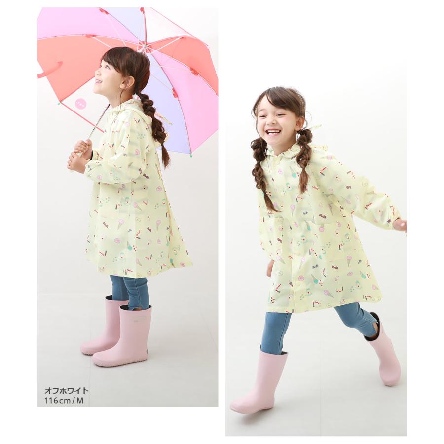 子供服 ランドセル対応 ガールズ レインコート キッズ 女の子 レインウェア devirock デビロック カッパ 撥水 新学期グッズ 入園 入学  23SSレイングッズ | devirock | 11