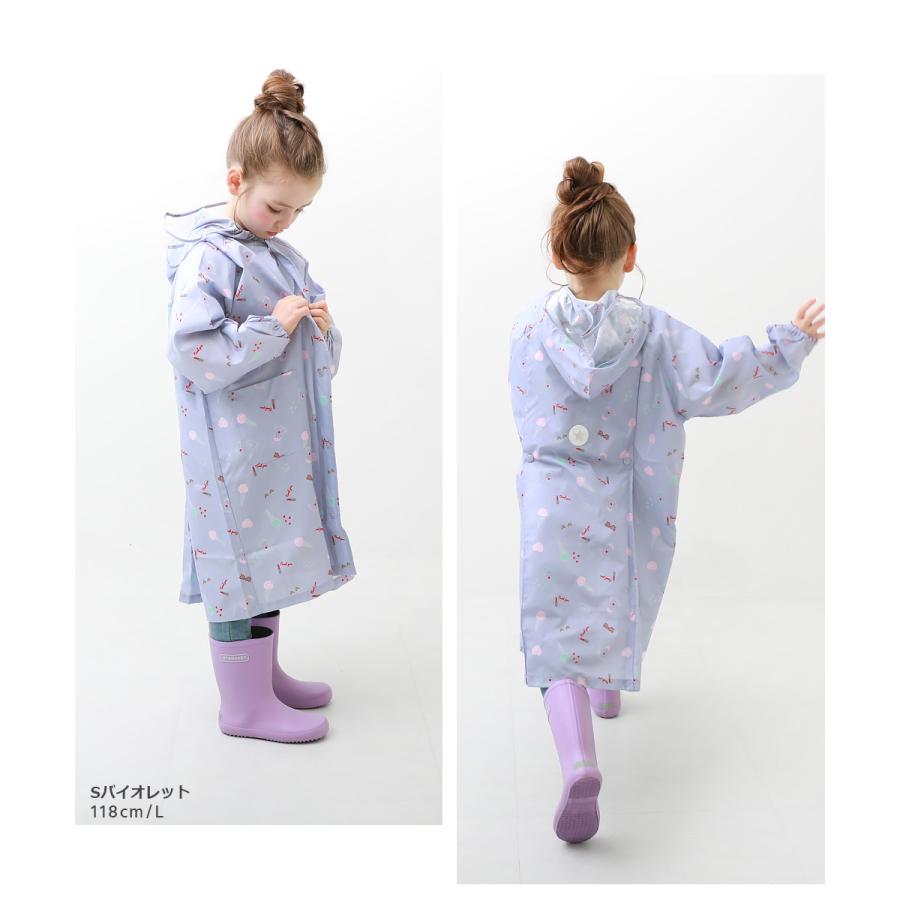 子供服 ランドセル対応 ガールズ レインコート キッズ 女の子 レインウェア devirock デビロック カッパ 撥水 新学期グッズ 入園 入学  23SSレイングッズ | devirock | 12