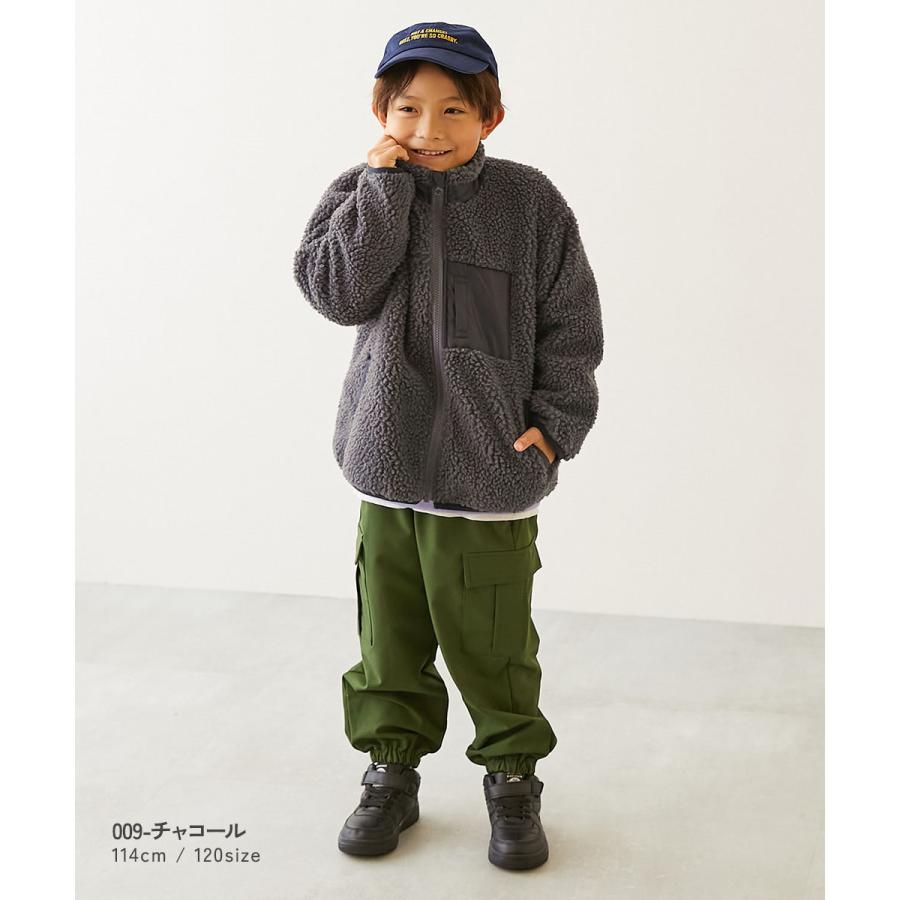 洗濯可能 防寒 上着 ブルゾン アウター ジャケット 洗える アウトドア ボアジャケット キッズ 子供服 男の子 女の子  デビロック devirock | devirock | 17