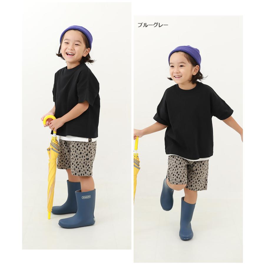 レインブーツ キッズ 長靴 雨用 ラバー リフレクター付き 子供服 男の子 女の子 シューズ 靴 デビロック devirock | devirock | 14