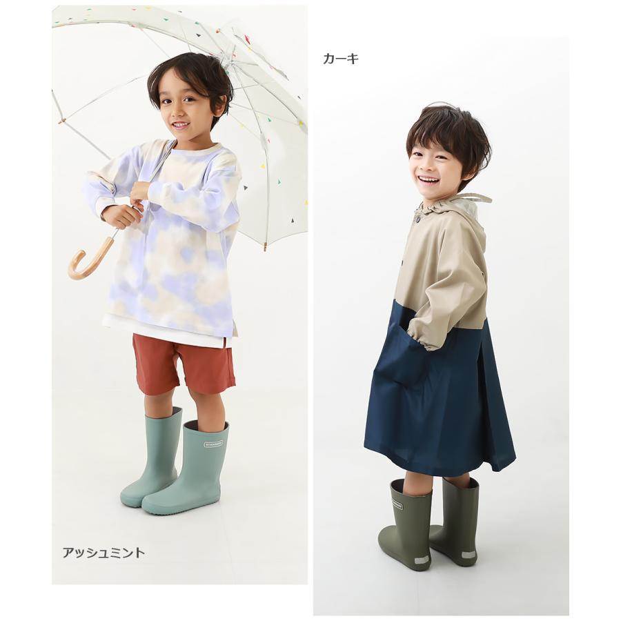 devirock（デビロック） レインブーツ キッズ 長靴 雨用 ラバー