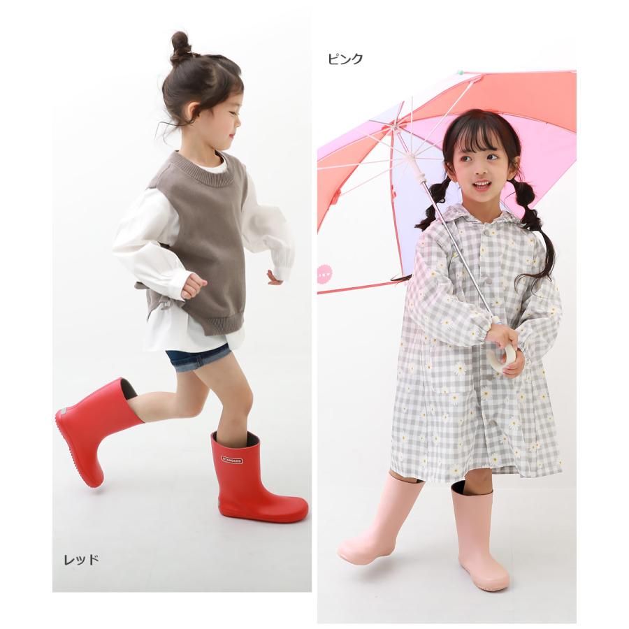 子供服 ラバー レインブーツ (リフレクター付き) キッズ 子供 男の子 女の子 シューズ 靴 デビロック devirock｜devirockstore｜19