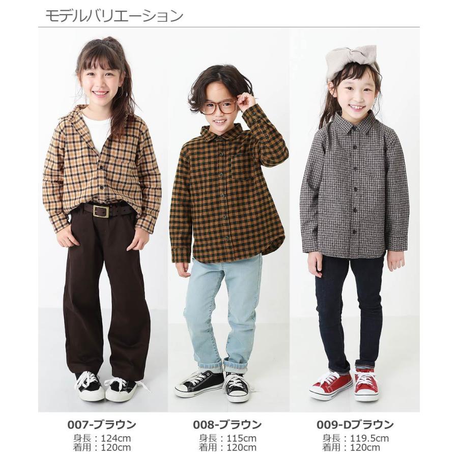 税込?送料無料】 子供服 ネルシャツ キッズ シャツ devirock 男の子 トップス 女の子 ベビー デビロック 子ども服